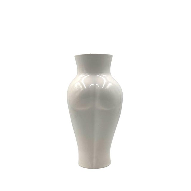 Vintage Ceramic Woman Vase, 1980s For Sale - Image 11 of 18