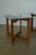 Adrian Pearsall Attributed to Adrian Pearsall Walnut & Glass Top Side Tables, Pair, 1970s For Sale - Image 4 of 11
