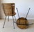 Pair of Vintage Woven Wicker Side or Accent Chairs, Circa 1950s For Sale - Image 10 of 12