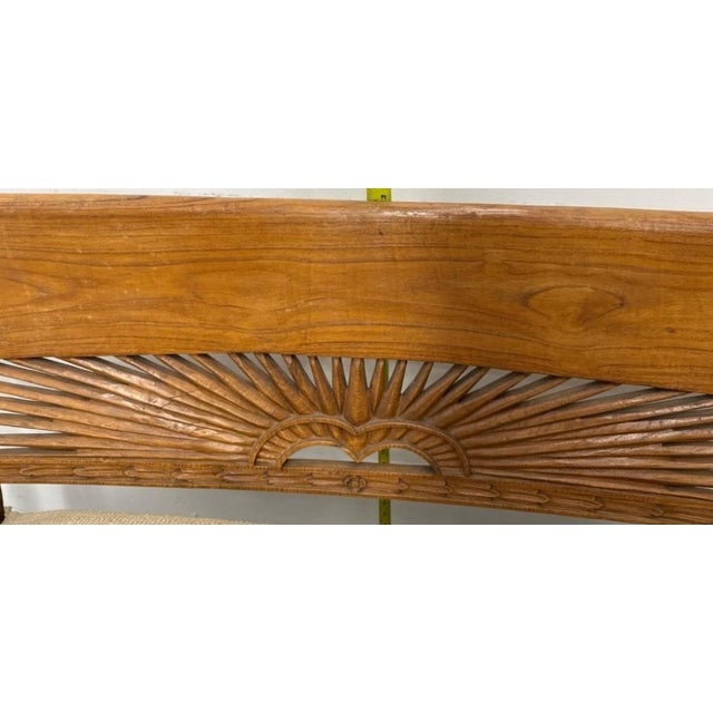 Anglo-Indian British Colonial Cane Settee Hollywood Provenence From "General Hospital" For Sale - Image 9 of 9