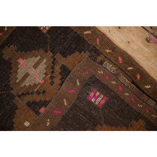 1970s Vintage Distressed Kars Rug Mat - 2' x 2'9" For Sale - Image 5 of 8
