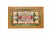 High Quality Stained Glass Address Marker in Oak Frame