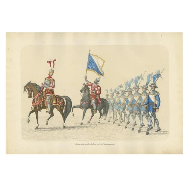 H. Jenny, Swiss Procession, 1855, Paper For Sale - Image 10 of 10