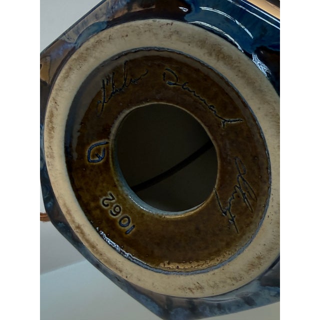 Einar Johansen for Søholm Vintage Ceramic Table Lamps, Pair For Sale - Image 11 of 12