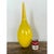 Late 20th Century Vintage Yellow Glass Teardrop Vase For Sale - Image 5 of 12