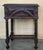 19th Century 19th Century Pair of Light Walnut Carved Spanish Nightstands With Lentil Legs and Drawer For Sale - Image 5 of 13