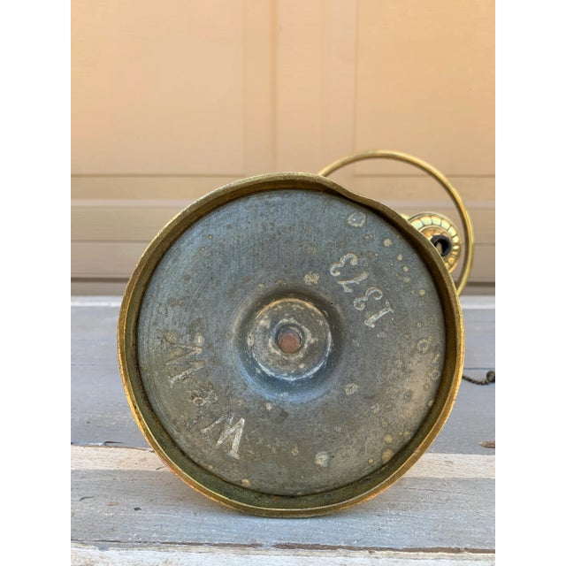 19th Century German Solid Brass Wild & Wessel Desk Lamp For Sale - Image 16 of 17