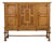 Sideboard with Carved Panels and Turned Legs, 1920s For Sale