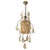 Swedish Pendant in Gilt Bronze and Fringe by Herman Bergman, 1920s For Sale - Image 9 of 9