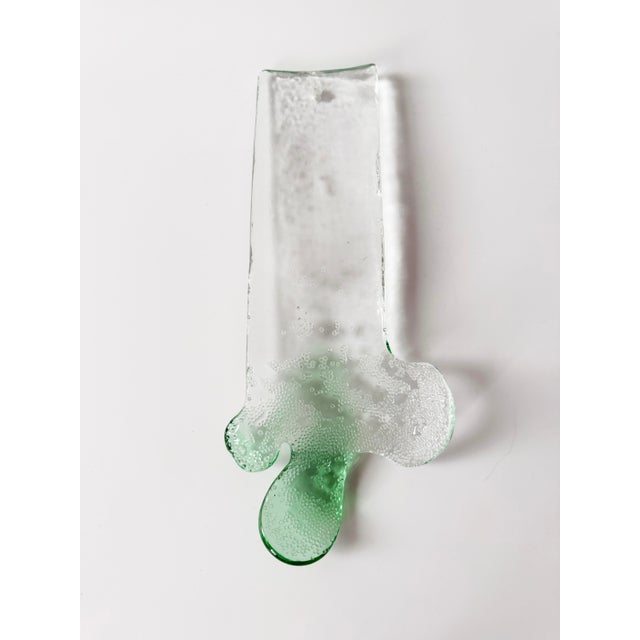 Toni Zuccheri 1970s Italian Seafoam Green Toni Zuccheri for Murano Chandelier For Sale - Image 4 of 4