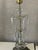 1900 - 1909 Antique Bohemian Cut Crystal Pendants Table Lamps Gitandoles For Sale - Image 5 of 6
