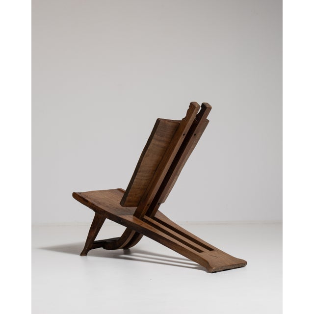 Mid 20th Century African Accent Chair For Sale In Greensboro - Image 6 of 11