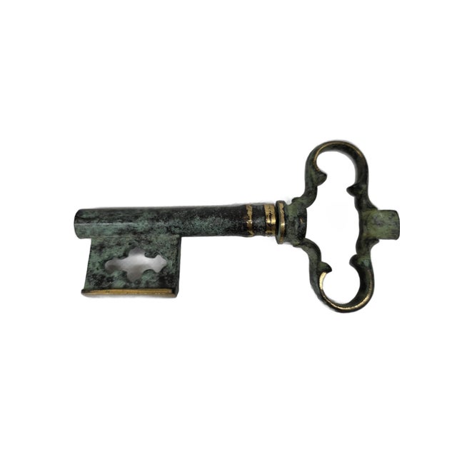 Vintage Skeleton Key Corkscrew Hidden Barware For Sale - Image 4 of 5