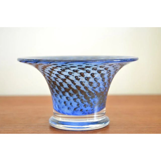 Art Glass Bowl by Bertil Vallien for Kosta Boda For Sale - Image 6 of 9