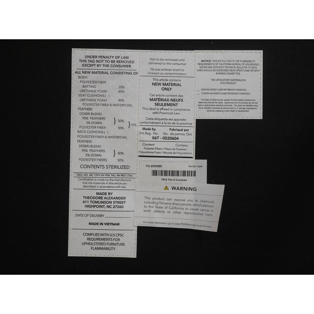 Set of 10 Theodore Alexander Dining Room Armchairs For Sale - Image 18 of 18