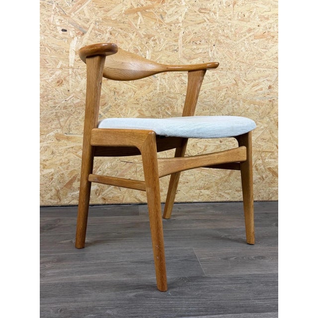 Wood Vintage Oak Dining Chair by Erik Kirkegaard, 1960s For Sale - Image 7 of 18
