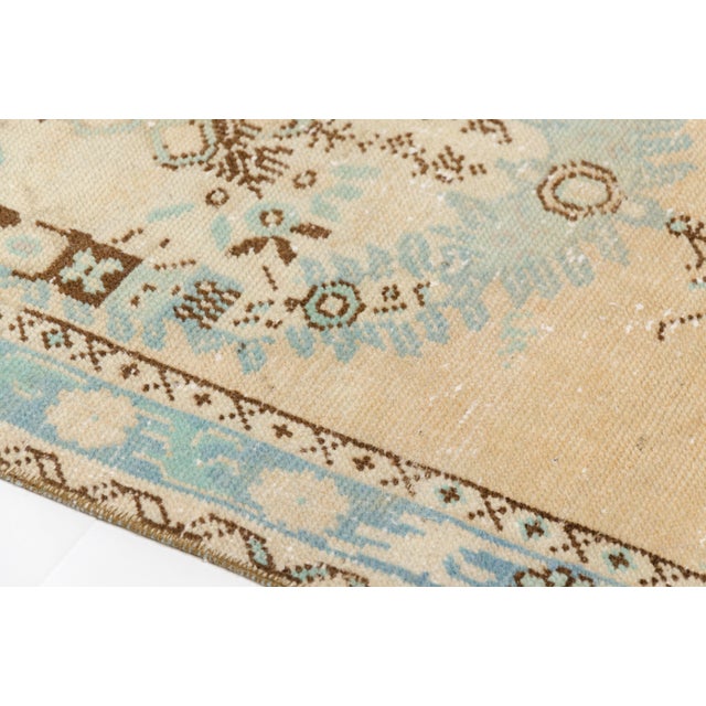 Turkish Mid 20th Century Anatolian Kurdish Handknotted Area Rug For Sale - Image 3 of 10