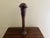 Vintage East African Carved Wood and Leather Pastoralist Headrest Stool For Sale - Image 11 of 14