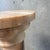 Vintage Blush Marble Column Pedestal #1 For Sale - Image 9 of 10