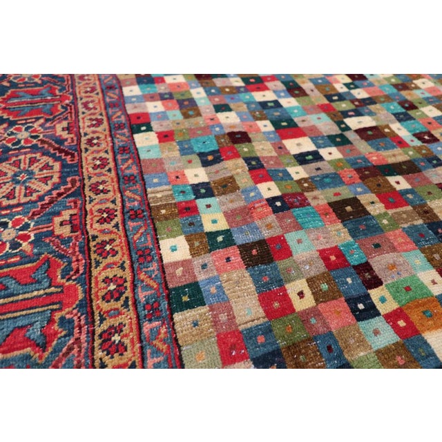 Galerie Shabab Collection Mid-20th Century Persian Veece Rug For Sale In New York - Image 6 of 10