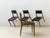 Wood Vintage Upholstered Chairs in Beech Wood, 1960s For Sale - Image 7 of 10
