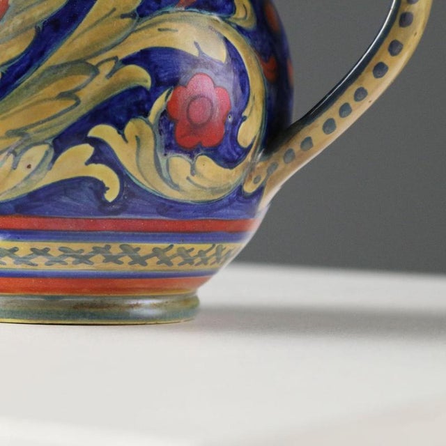 Alberto Rubboli Gualdo Tadino Maiolica Pourer For Sale - Image 6 of 9