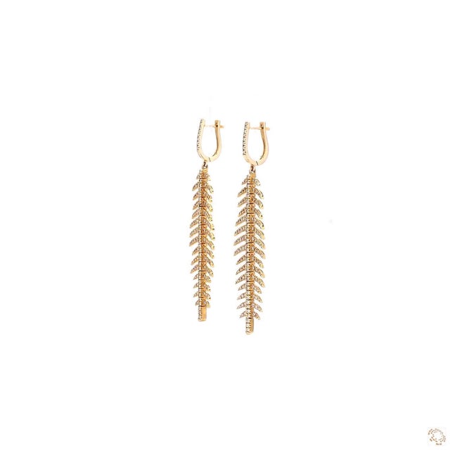 Early 21st Century 1.83 Carat Round Brilliant Cut Diamond Earrings, Pair For Sale - Image 5 of 9