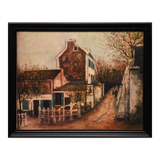 1990s Parisian Reverie Art Deco Reproduction Print For Sale