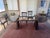 Brown Stickley Split Base Pedestal Table For Sale - Image 8 of 10