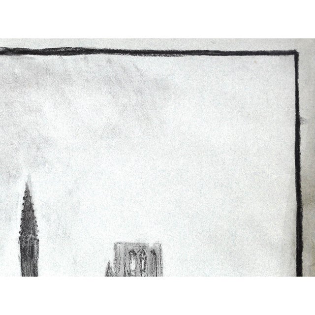 Paper Leopold Halvoet, World War 1 Ww1 Trench Art, Belgian Soldier, Arras, France, 1915, Charcoal & Paper, Framed For Sale - Image 7 of 18