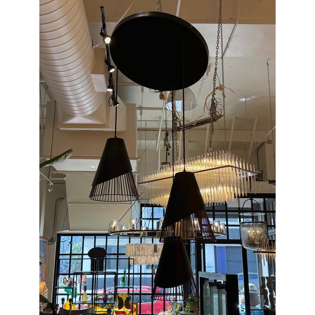 2010s Castor Design Conic Section Three Ellipse Pendants For Sale - Image 5 of 12