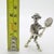 Vintage Italian Silver 800 Cartoonish Tennis Player Figurine by Raspini, Arezzo, 1970s For Sale - Image 12 of 13