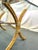 Mid Century McGuire Style Bamboo With Rawhide Wrap and Glass Top Dining Table For Sale - Image 11 of 16