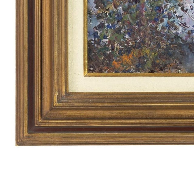 Modern Jaime Murteira, Landscape, 1970s, Oil Painting, Framed For Sale - Image 3 of 6