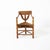 Hand-Carved Monk Chair with Brown Sheepskin Upholstery, Sweden, 1960s For Sale - Image 9 of 9