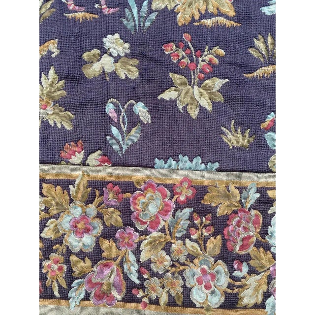 Vintage French Jaquar Tapestry For Sale - Image 3 of 18