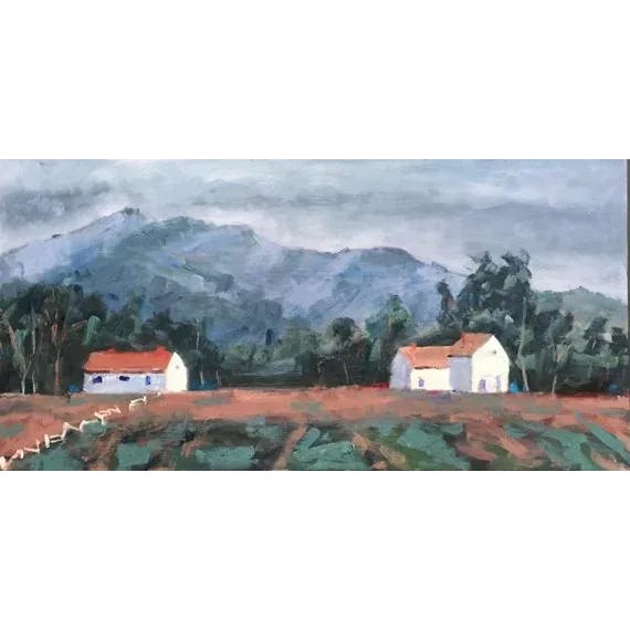 Vineyard Vines, Modern Impressionist Plein‑Air Landscape For Sale In Reno/Lake Tahoe - Image 6 of 6