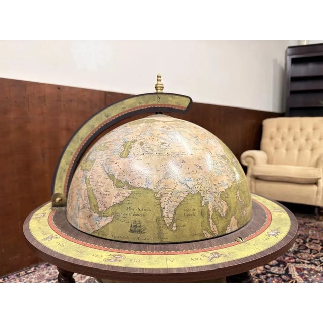 Italian Floor Globe Bar from Zoffoli For Sale - Image 5 of 12