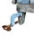 Farmhouse Late 19th Century Original Anchor Lovell Manufacturing Co. Manual Crank Laundry Clothes Wringer For Sale - Image 3 of 14