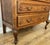 Brown Vintage French Louis Carved Oak Chest of 3 Drawers For Sale - Image 8 of 13