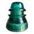 Antique Hemingray 42 Vintage Aqua Blue Glass Telephone Telegraph Insulator For Sale