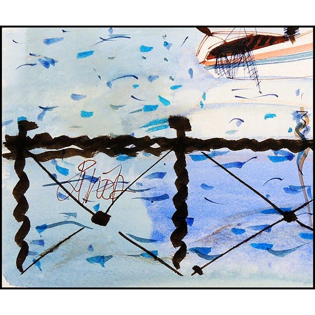 Mid-Century Modern Late 20th Century Ladies of the Harbor, Charles Levier For Sale - Image 3 of 4