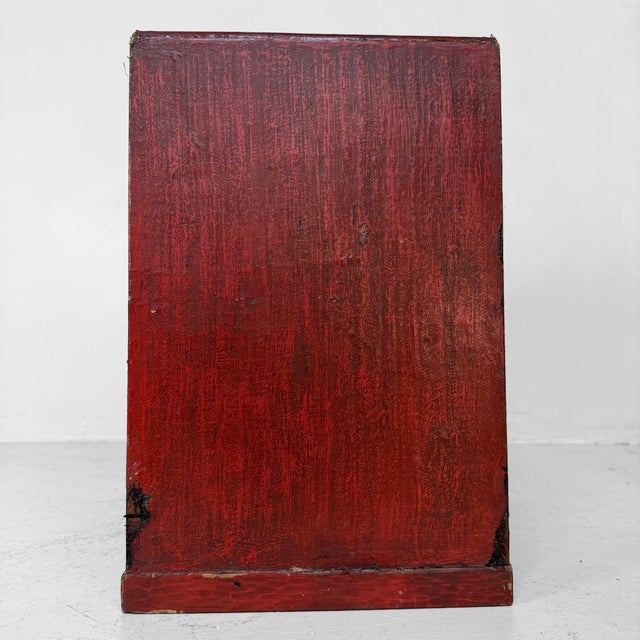 Vintage Japanese Drawer Cabinet, 1920 For Sale - Image 10 of 12