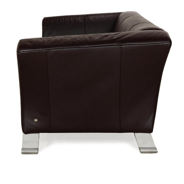 322 Leather Three-Seater Sofa from Rolf Benz For Sale - Image 10 of 11