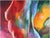 Violet Original Jonas Gerard Oil Painting “Cotton Candy #2” / “Calypso” 24” X 36” Signed For Sale - Image 8 of 12