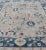 Royal Blue All-Over Design Royal Blue and Gray With Hints of Red Turkish Oushak Rug For Sale - Image 8 of 12
