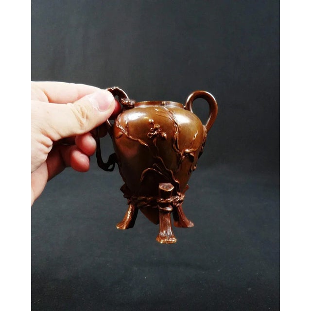 Tripod Vase with Putti in Bronze by Barbédienne, 1890 For Sale - Image 12 of 14