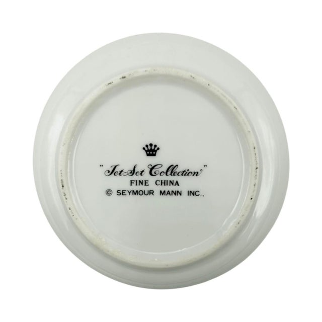 Mid 20th Century Vintage Ritz Paris Hotel Porcelain Ashtray Catchall Dish For Sale - Image 5 of 12