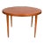 1960s Vintage Danish Mid-Century Teak Dining Table For Sale