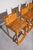 Vintage Studio Handcrafted Oak Counter Stools by John M. Toy - Set of 3 For Sale - Image 13 of 15